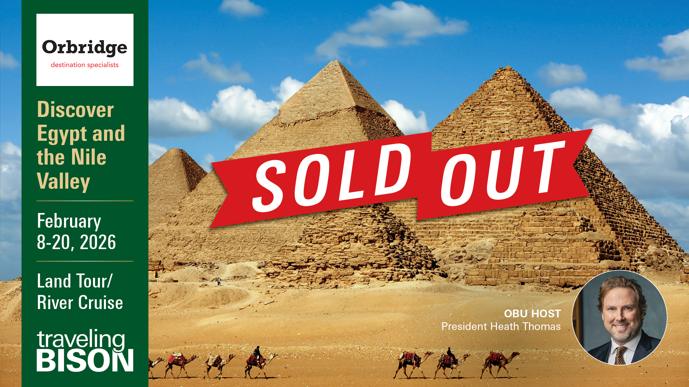 Discover Egypt Sold Out
