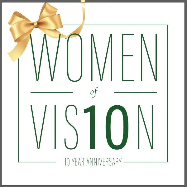 10 year box logo Women of Vision