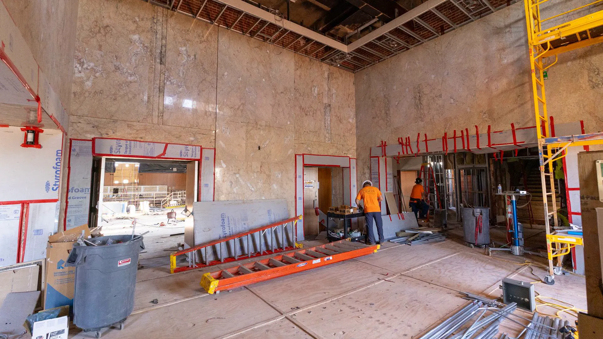 Raley Chapel, South Entrance Lobby